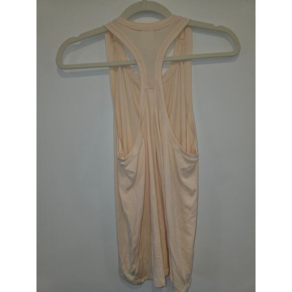 Athleta Cream Razor Back Tank Top Size S- Preloved - Picture 4 of 6